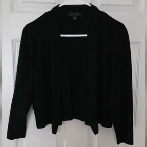 Ann Taylor Black Open-Front Women's Cardigan